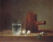 Chardin, tumbler with pitcher